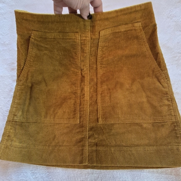 Uni Olo Corduroy Mini Sz 1 Beach Pool Park .. Short Skirt, Deep Pockets SLAY! - Picture 5 of 14